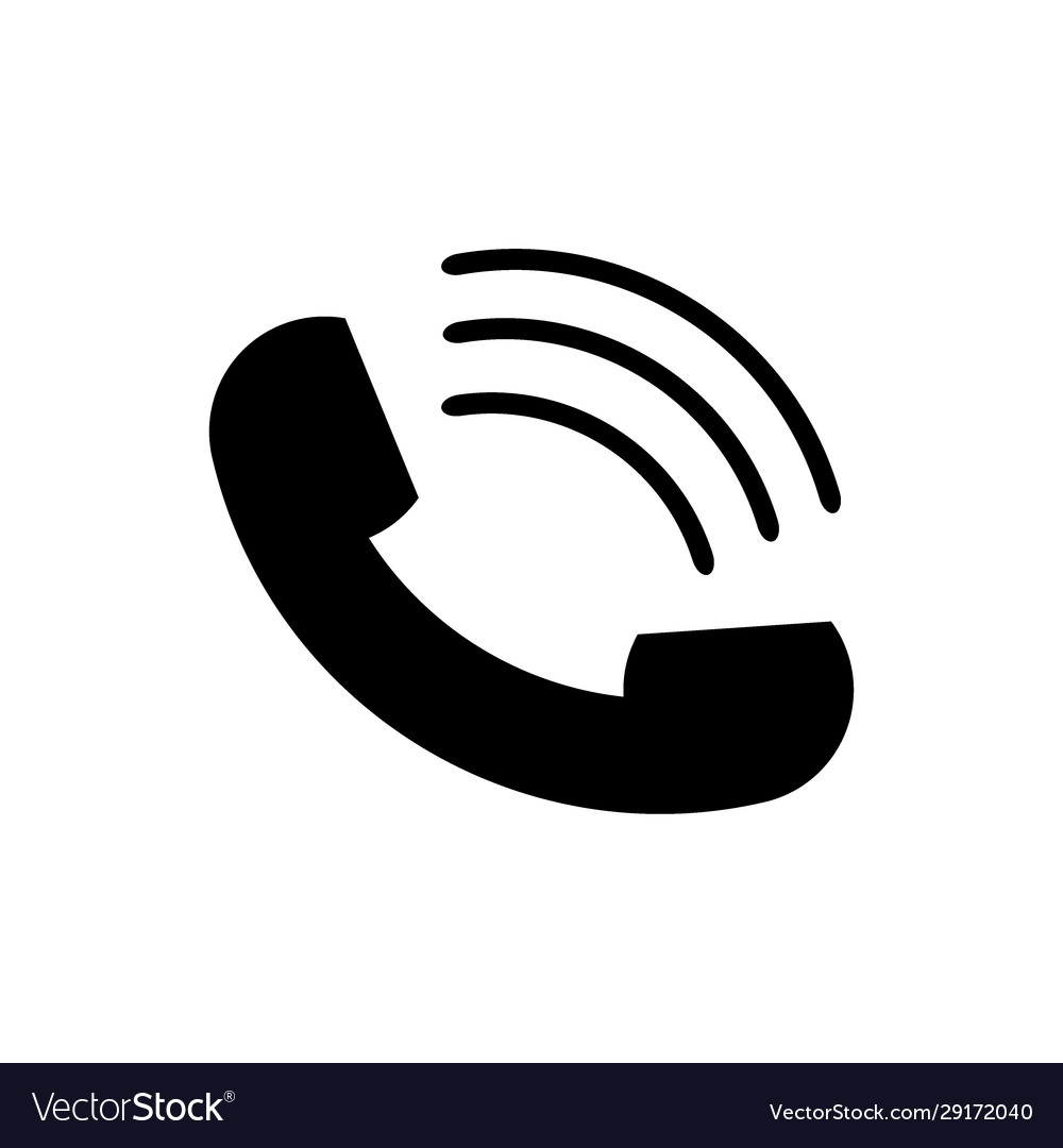 Phone icon telephone symbol Royalty Free Vector Image