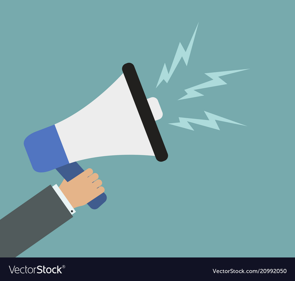 Megaphone Royalty Free Vector Image - VectorStock