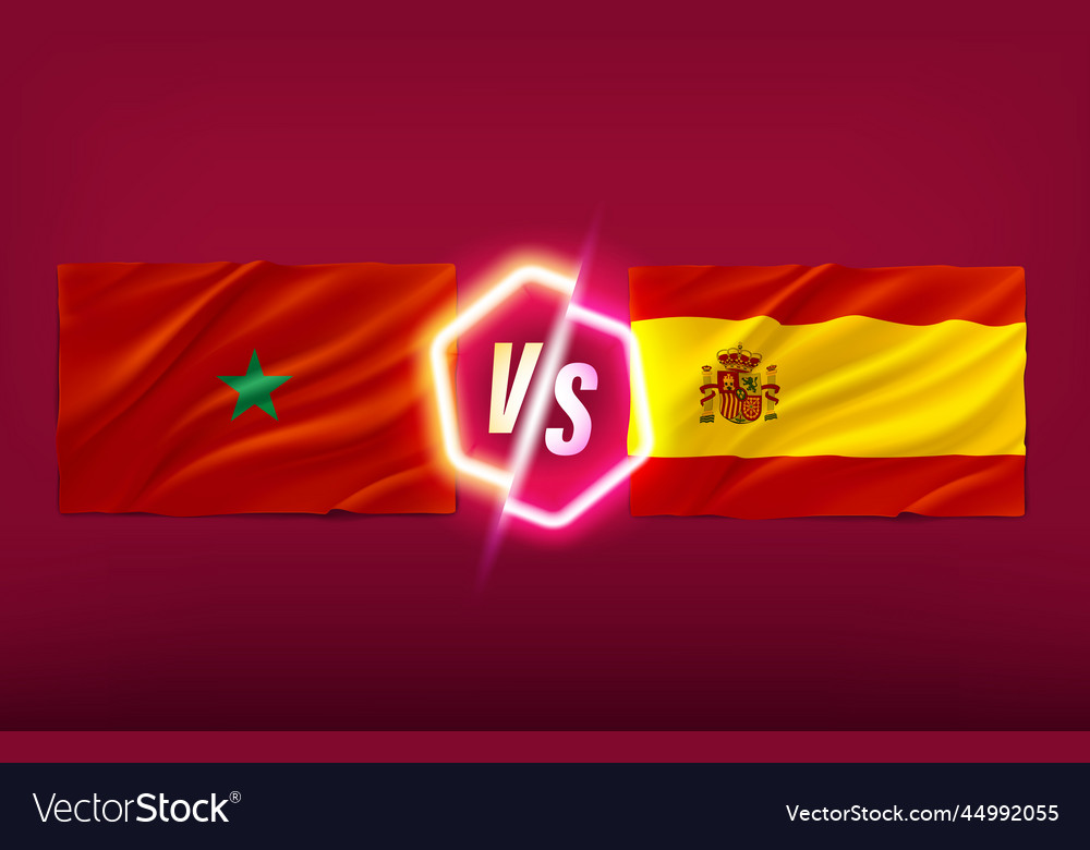 morocco-versus-spain-game-score-table-template-3d-vector-image