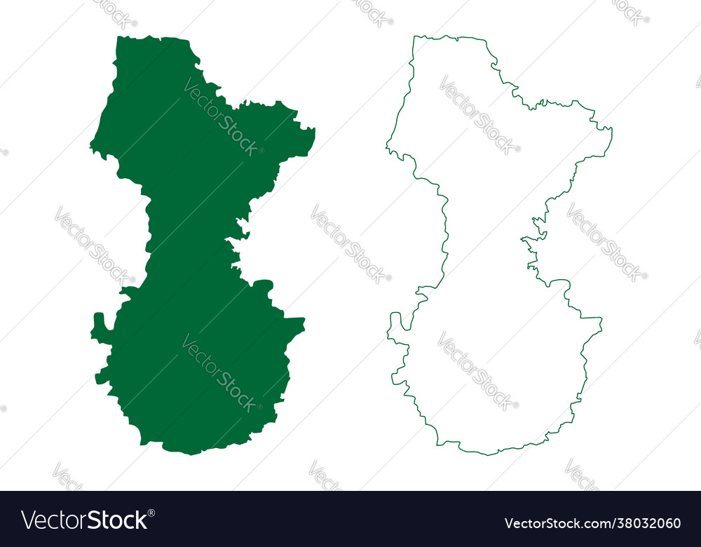 Bhopal district madhya pradesh state division Vector Image