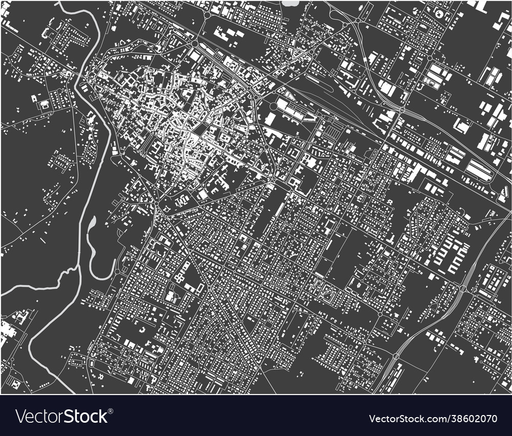 Map city forli italy Royalty Free Vector Image