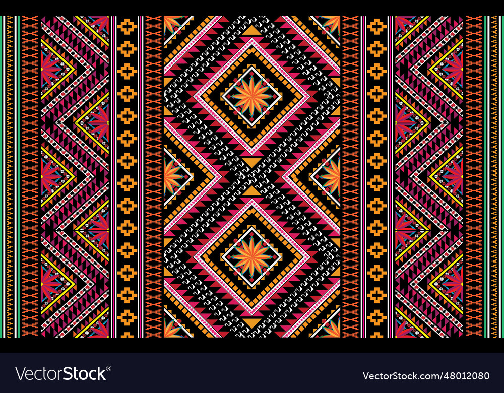 Ikat pattern seamless abstract background for text