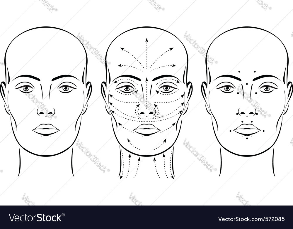 Faces Royalty Free Vector Image - VectorStock