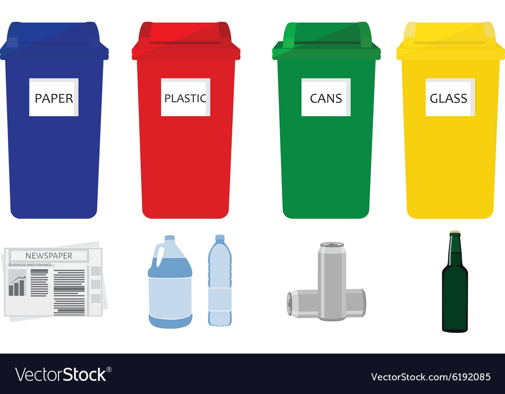 Recycling bins