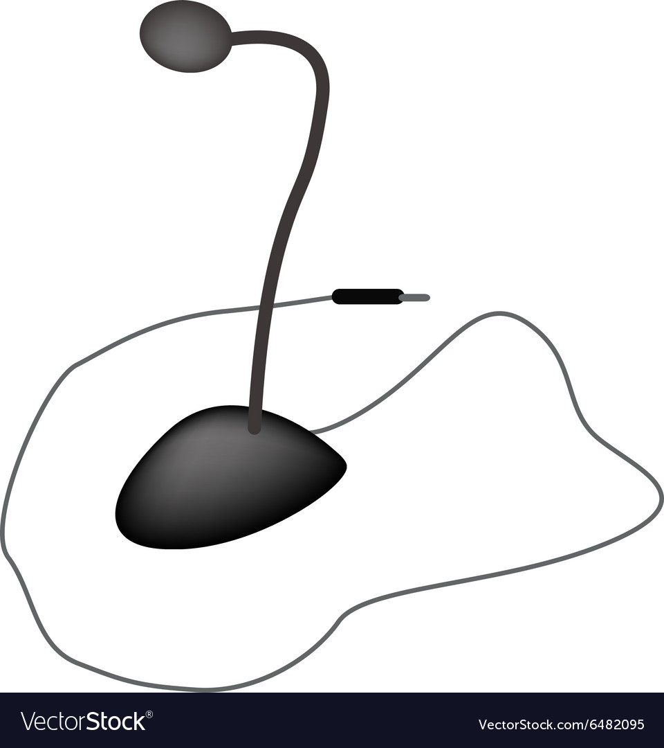 computer microphone clipart black and white car