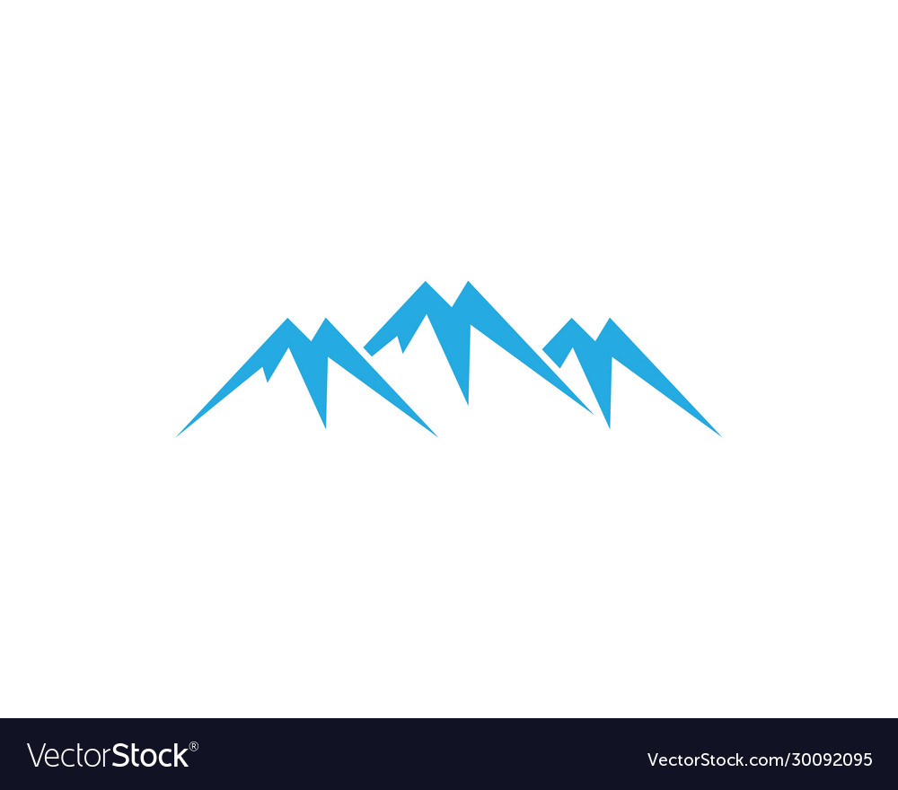 Mountain icon Royalty Free Vector Image - VectorStock