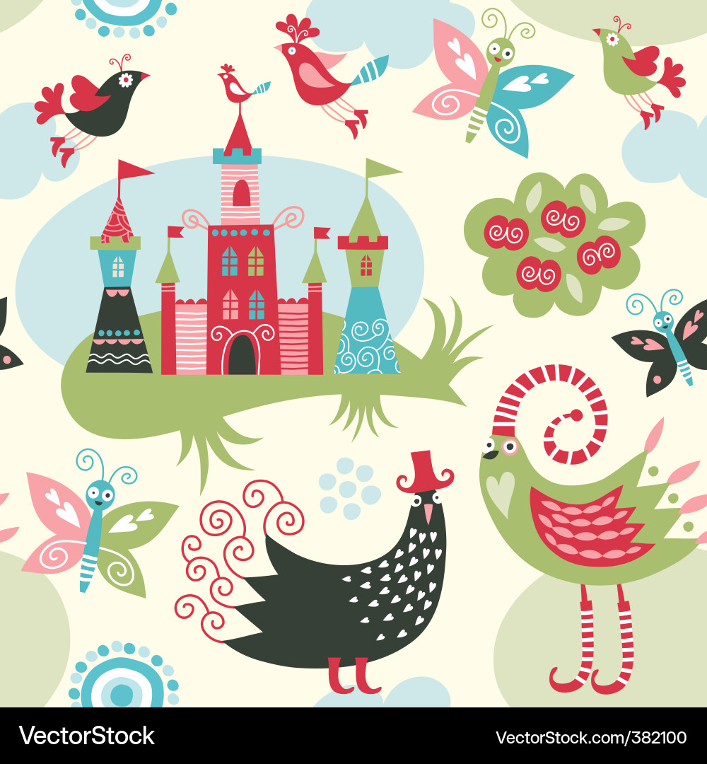 Seamless pattern Royalty Free Vector Image - VectorStock