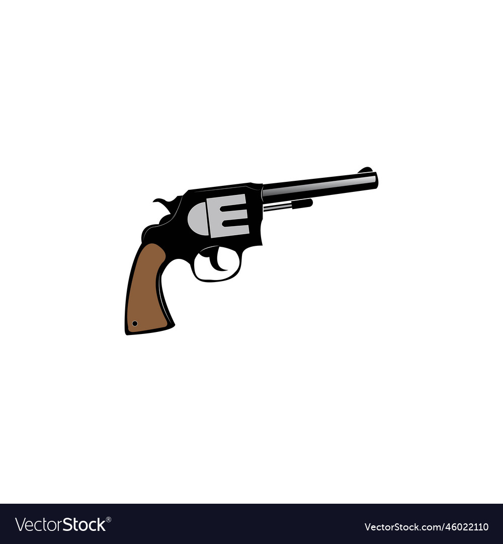 Gun Logo Icon Royalty Free Vector Image - Vectorstock