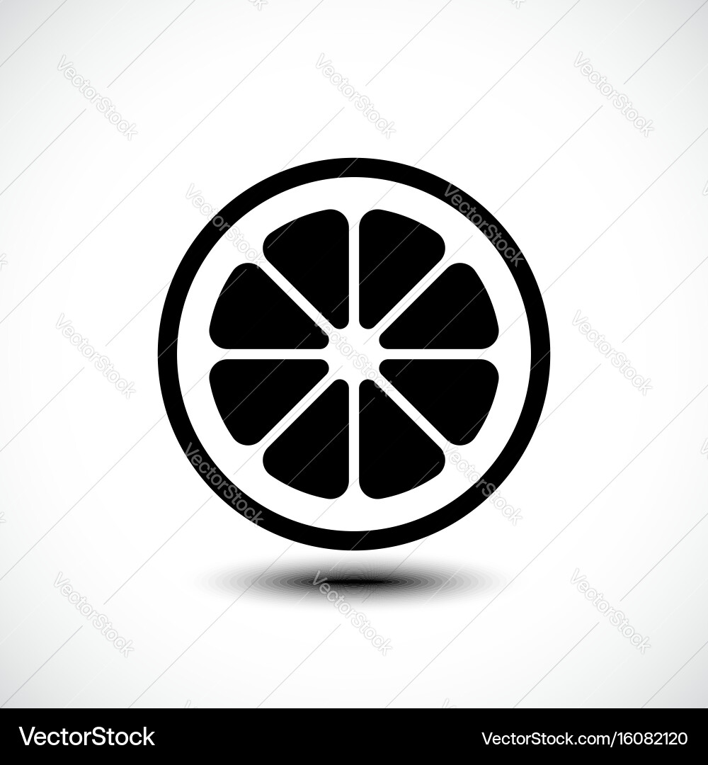 Lemon orange lime grapefruit slice Royalty Free Vector Image