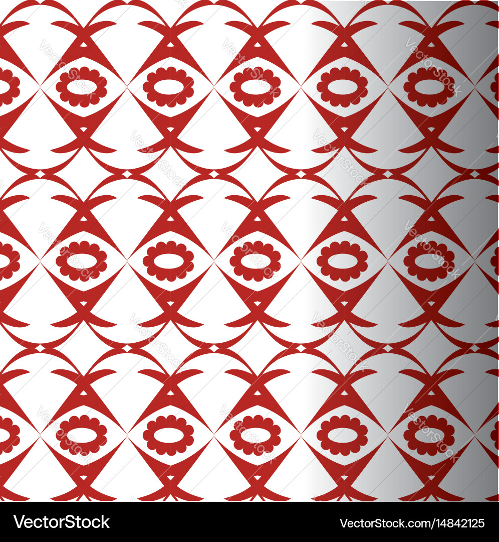 White floral pattern Royalty Free Vector Image