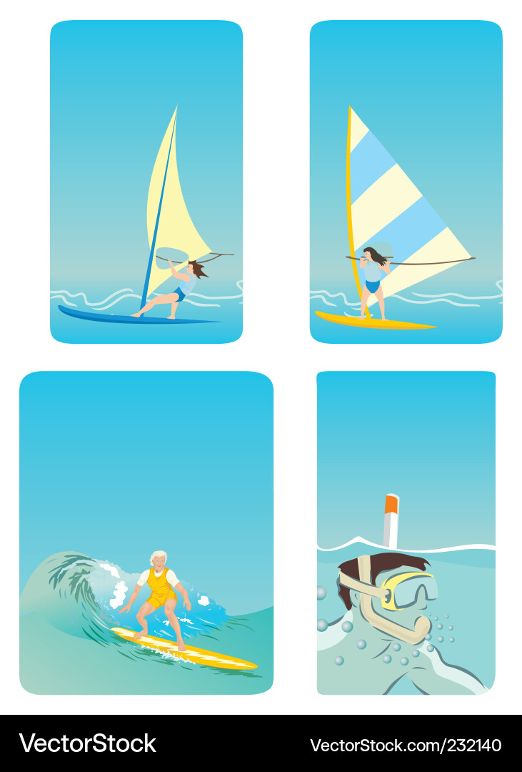 Sea Royalty Free Vector Image - VectorStock