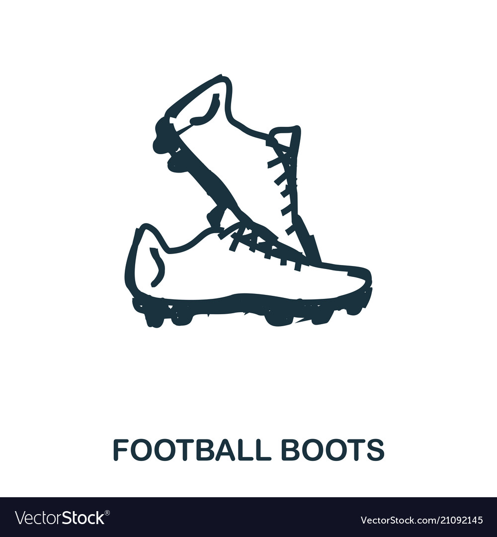 vector football boots