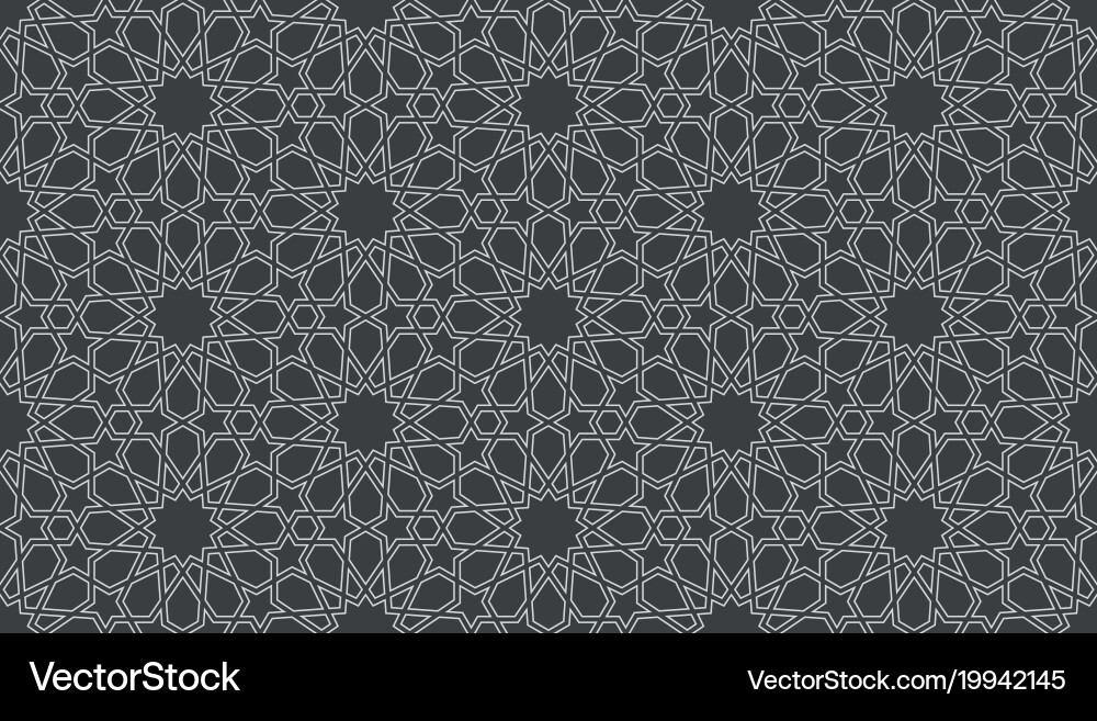 Seamless pattern in authentic arabian style Vector Image