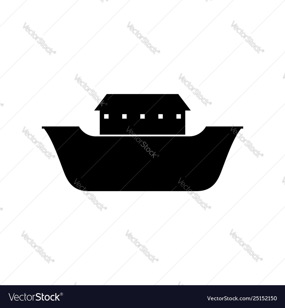 Noahs ark icon Royalty Free Vector Image - VectorStock