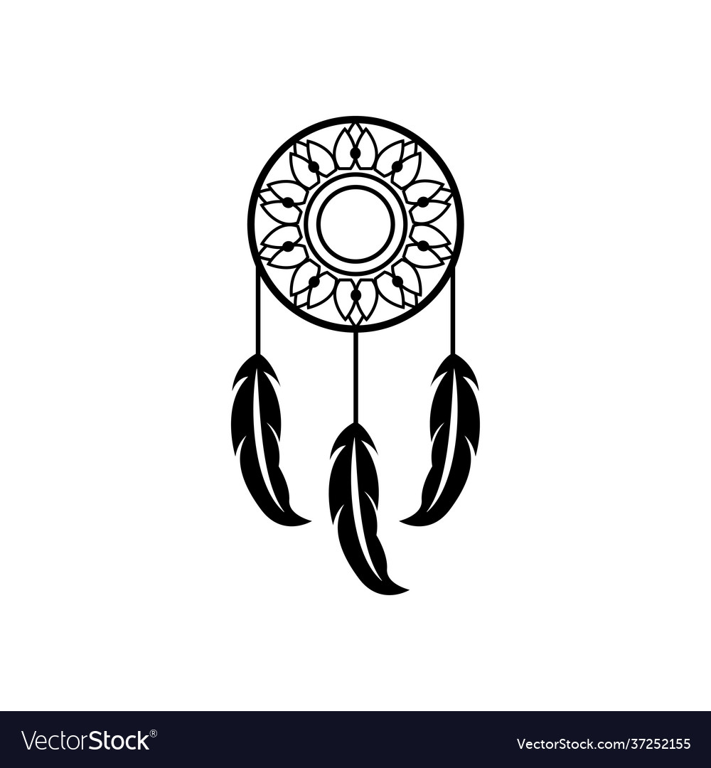 Sleep Dream Catcher Icon. Outline Sleep Dream Catcher Vector Icon