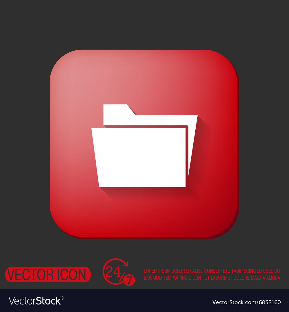 Folder for documents Royalty Free Vector Image