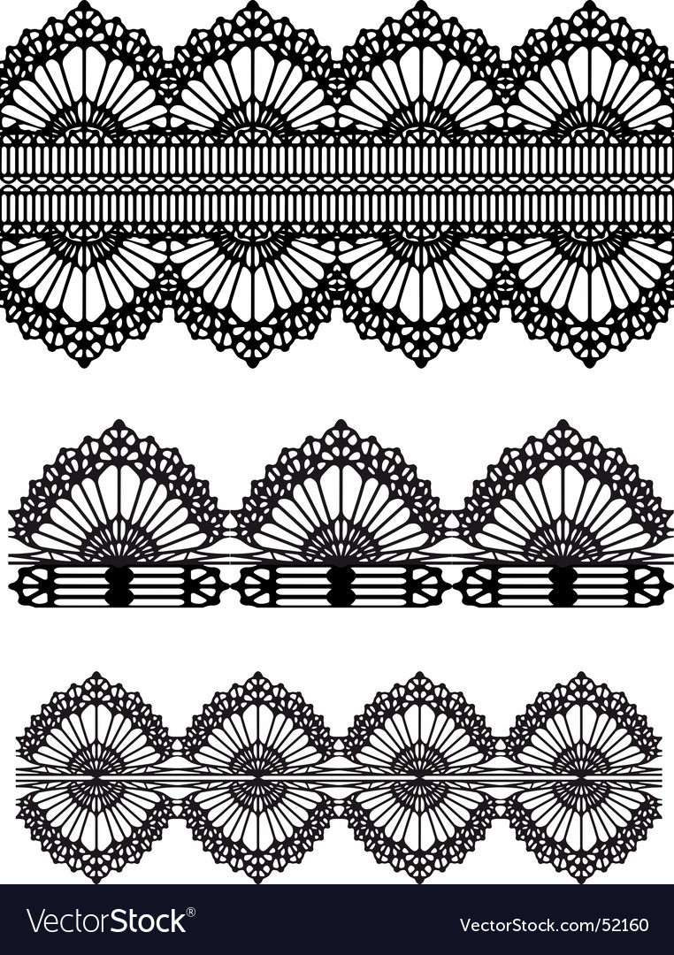 Lace design Royalty Free Vector Image - VectorStock