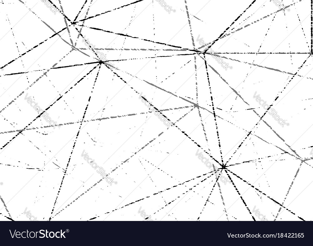 Modern grunge distressed wireframe halftone Vector Image