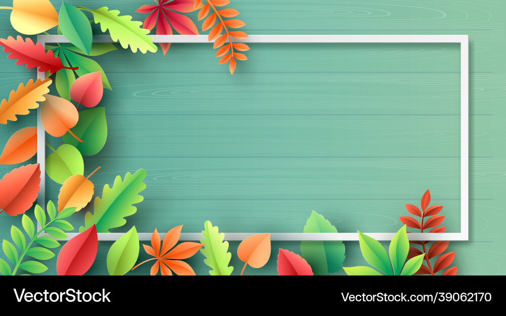 Hello autumn Royalty Free Vector Image - VectorStock