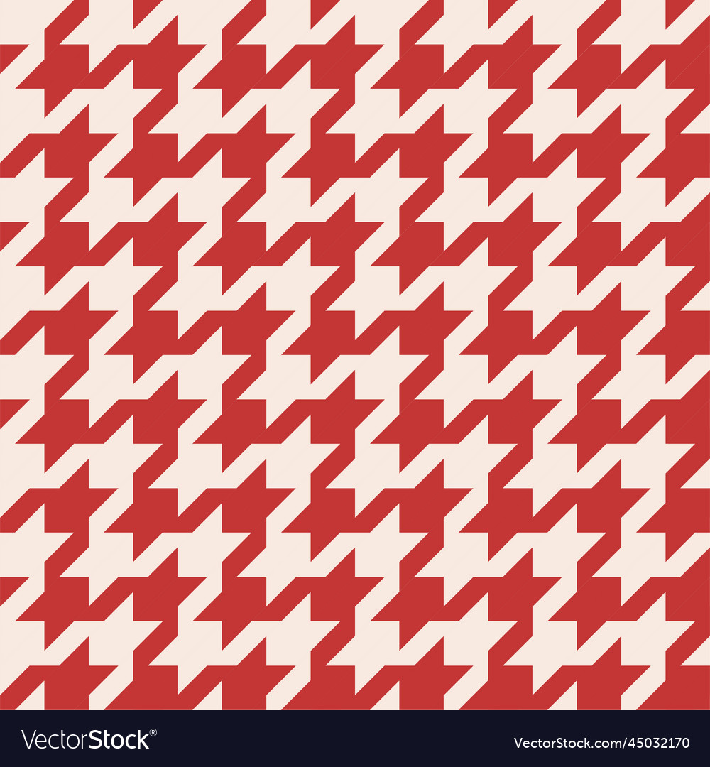 Houndstooth check pattern xmas plaid pattern