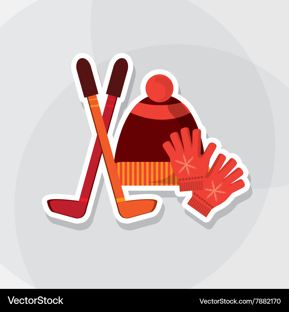 Winter sport design Royalty Free Vector Image - VectorStock