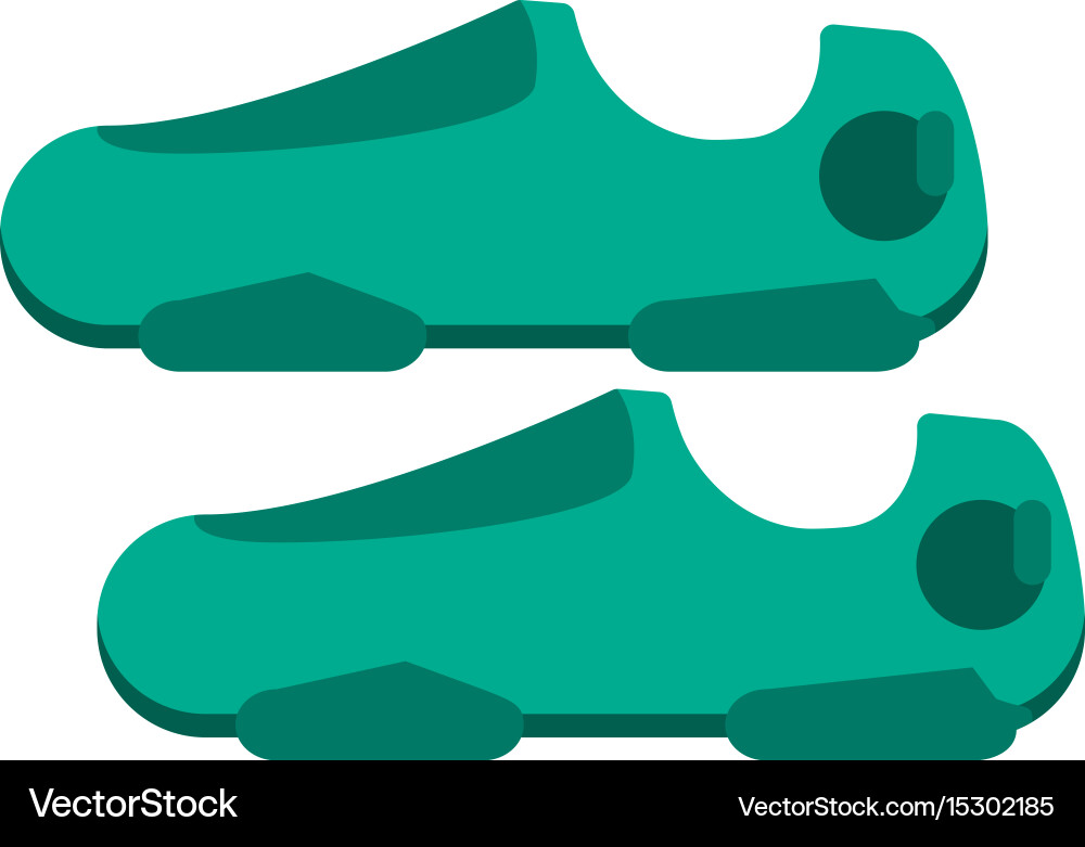 Exercise shoes icon image Royalty Free Vector Image