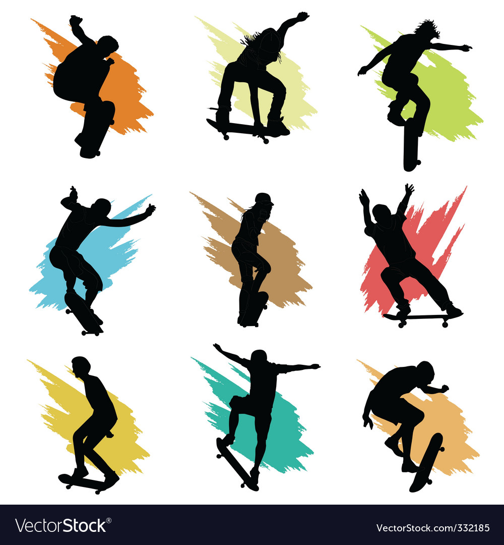 Skateboard Royalty Free Vector Image - VectorStock