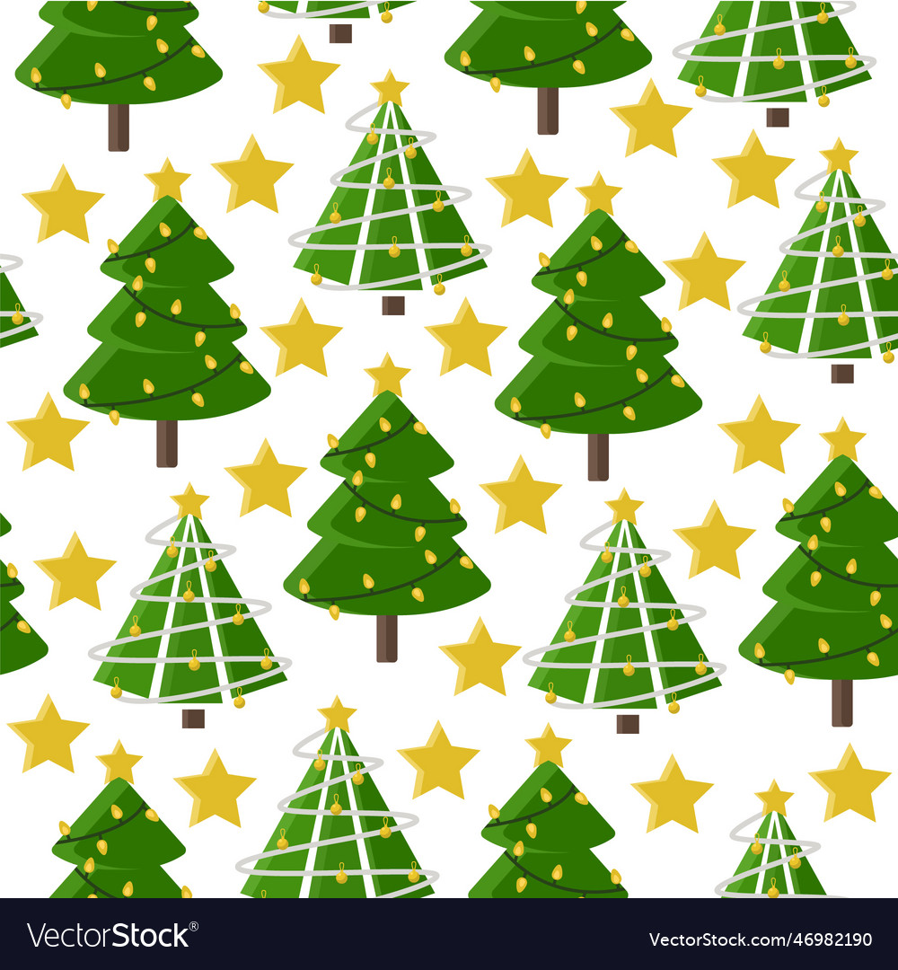 Christmas seamless patternnew year Royalty Free Vector Image