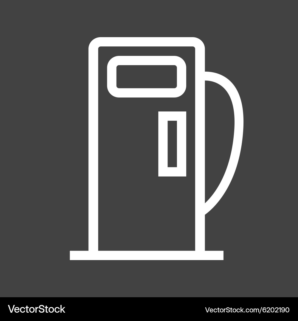 Petrol pump Royalty Free Vector Image - VectorStock