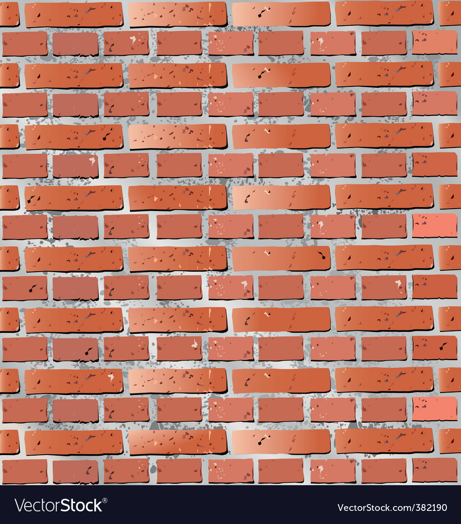 Wall brick Royalty Free Vector Image - VectorStock