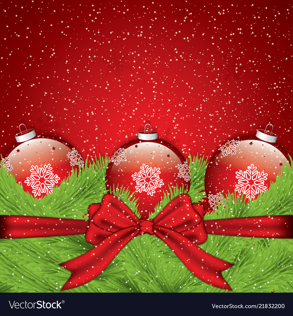 Christmas Background Royalty Free Vector Image