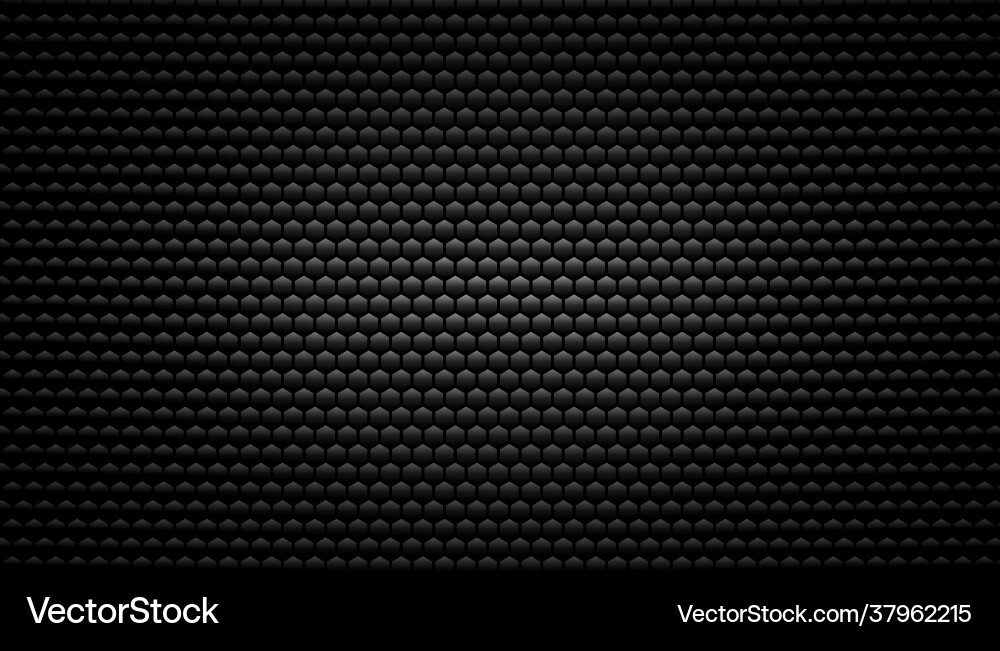 Black carbon fiber texture background design Vector Image
