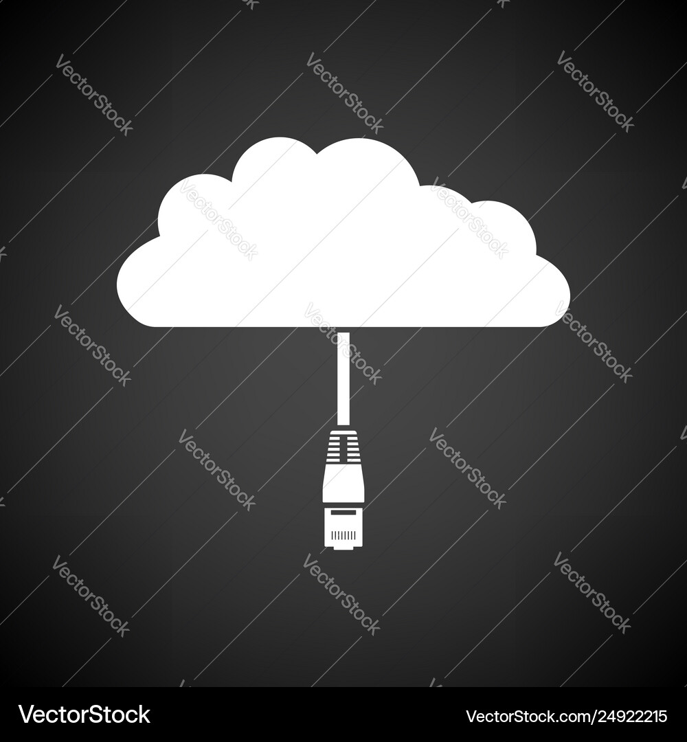 Network cloud icon Royalty Free Vector Image - VectorStock