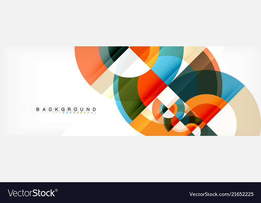 Circular abstract background Royalty Free Vector Image