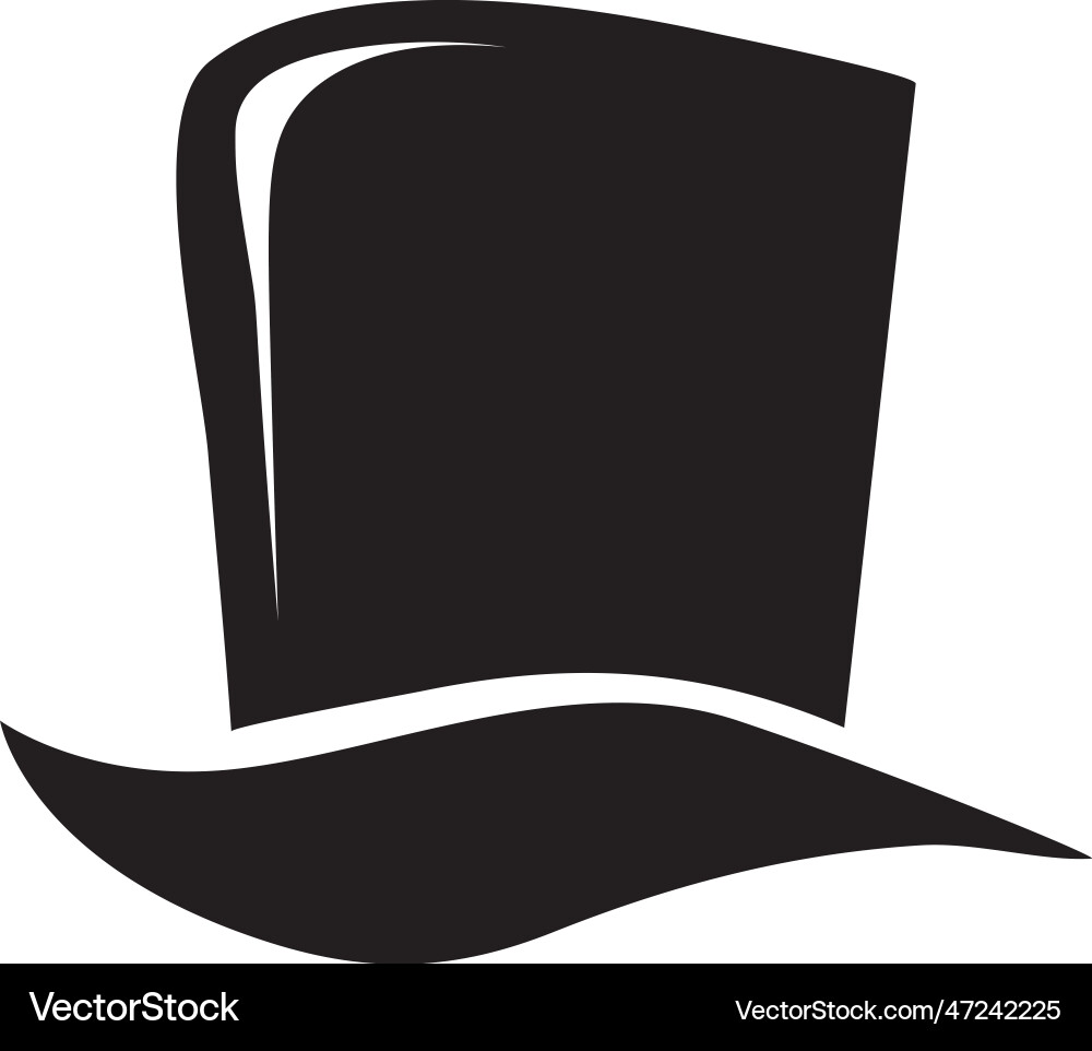 Magic hat logo Royalty Free Vector Image - VectorStock
