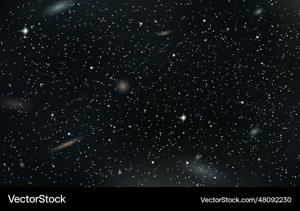 Night sky Royalty Free Vector Image - VectorStock