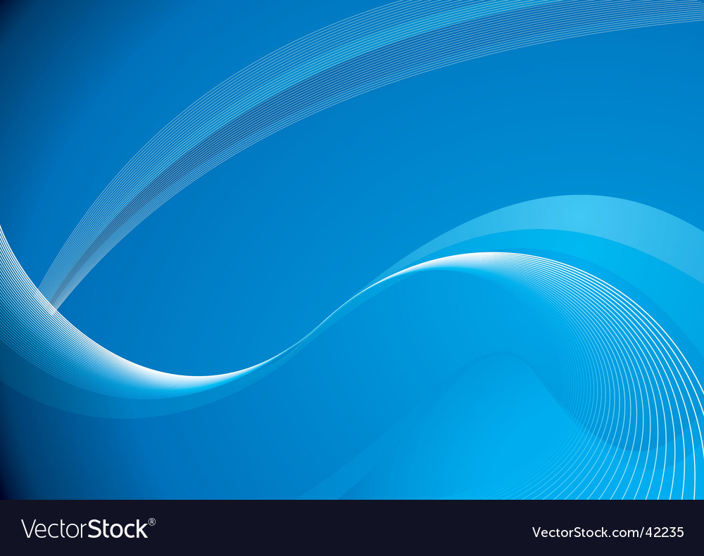 Blue smooth Royalty Free Vector Image - VectorStock