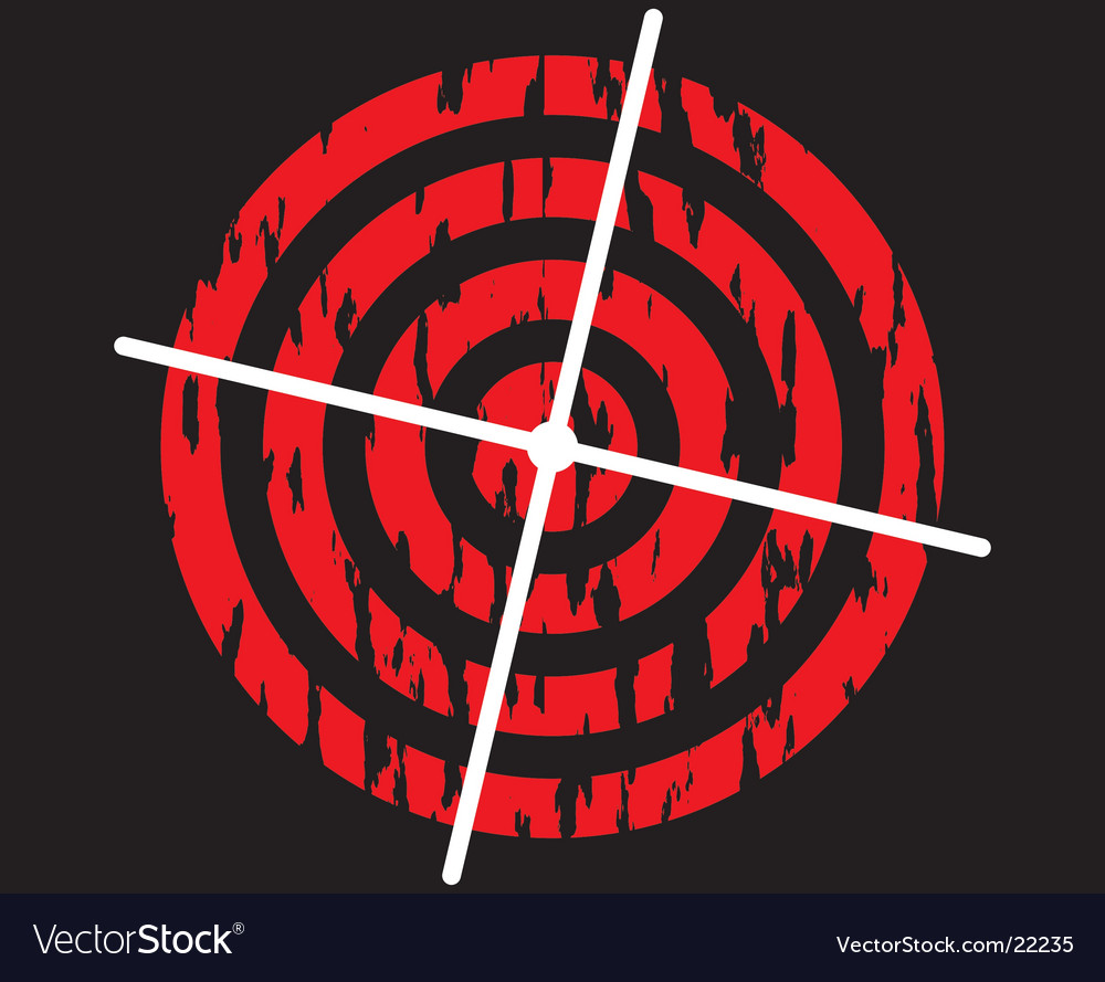 Target symbol Royalty Free Vector Image - VectorStock