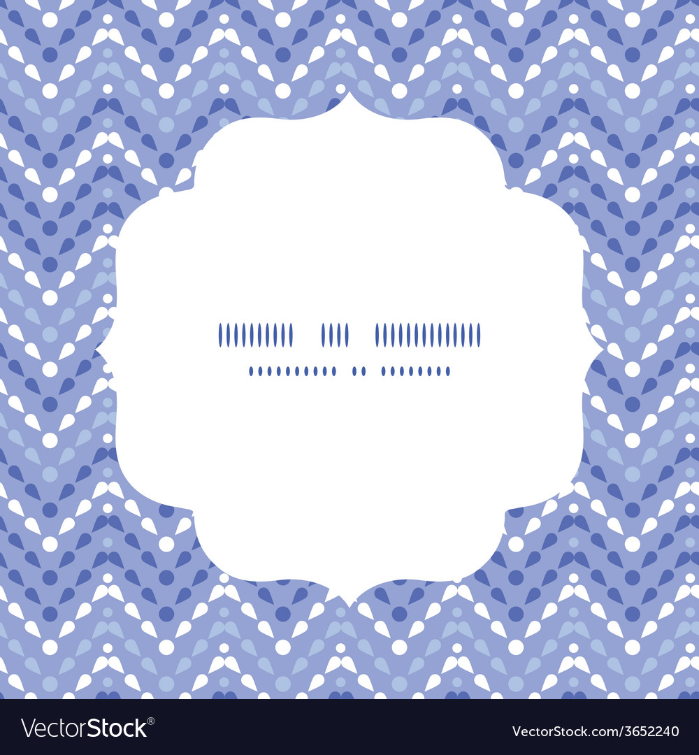 Purple Drops Chevron Circle Frame Seamless Pattern Purple Drops Chevron Circle Frame Seamless Pattern Vector Image