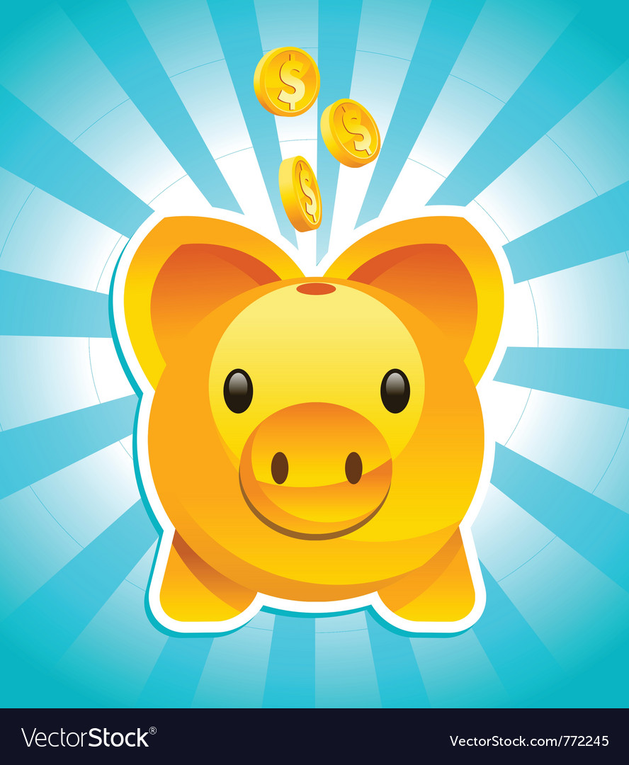 Golden Piggy Bank 