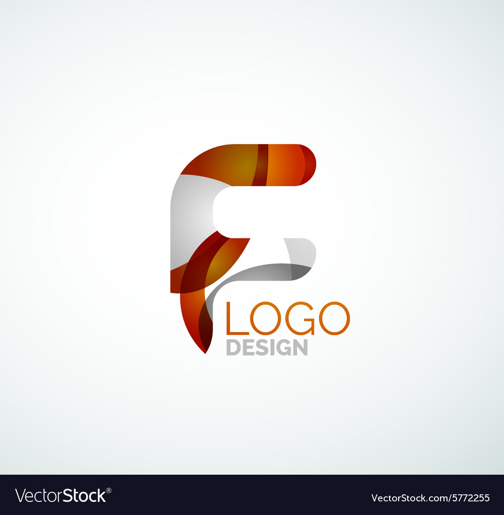 Letter logo Royalty Free Vector Image - VectorStock