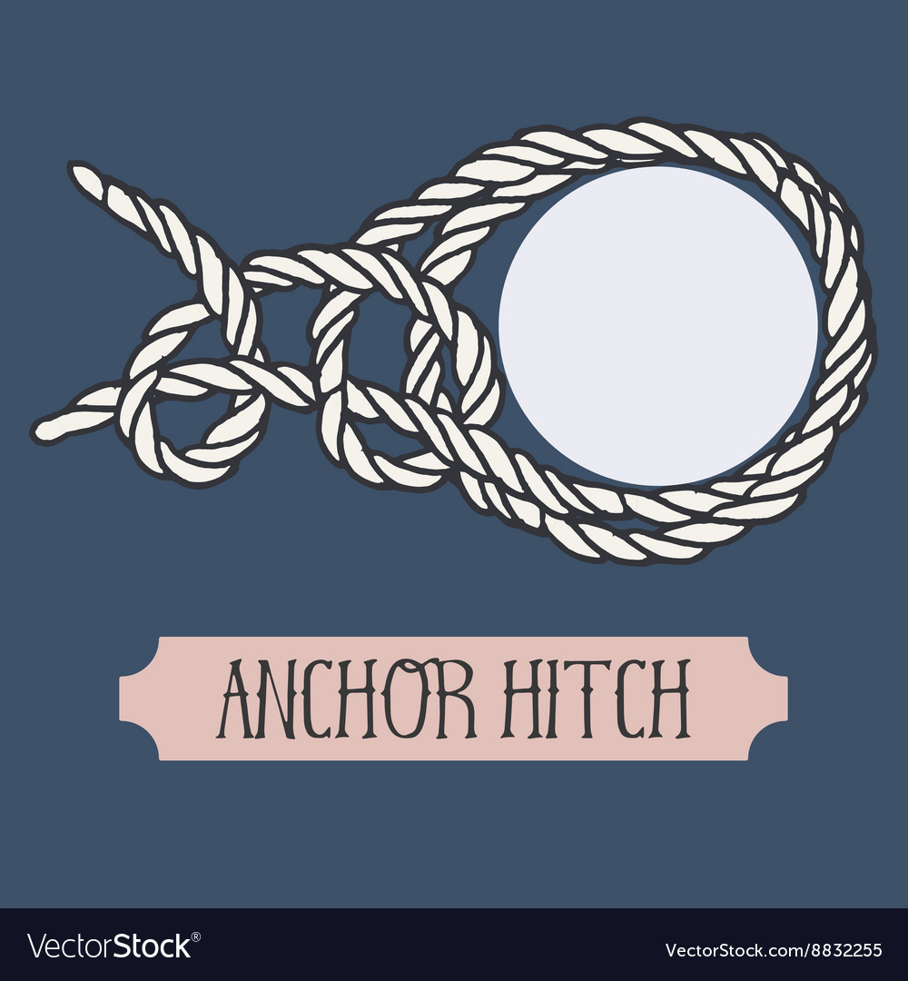Single of nautical knot Royalty Free Vector Image
