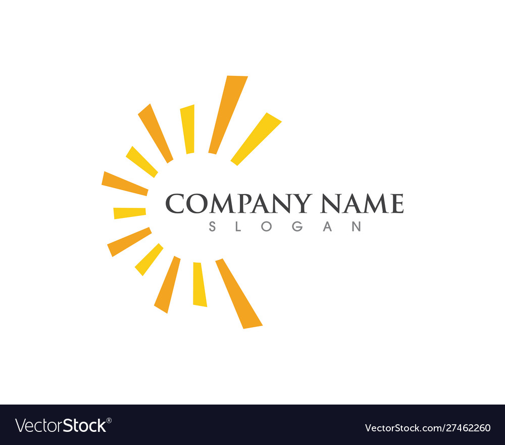 Gr14041sun icon Royalty Free Vector Image - VectorStock