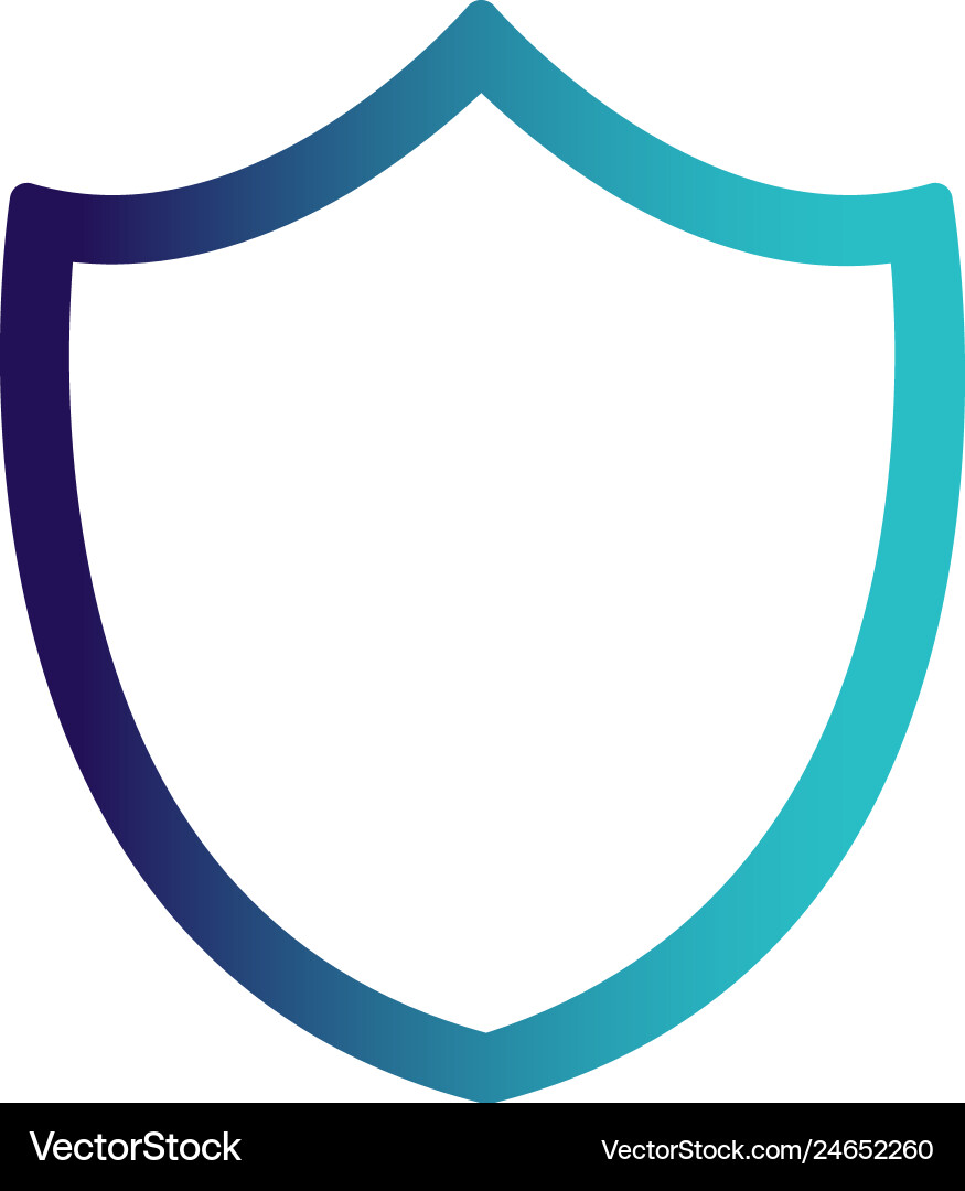 Shield icon Royalty Free Vector Image - VectorStock