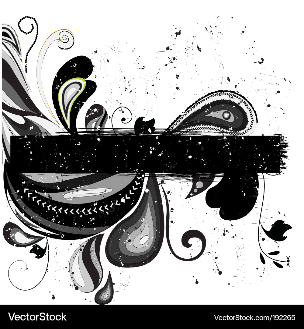 Floral design elements Royalty Free Vector Image