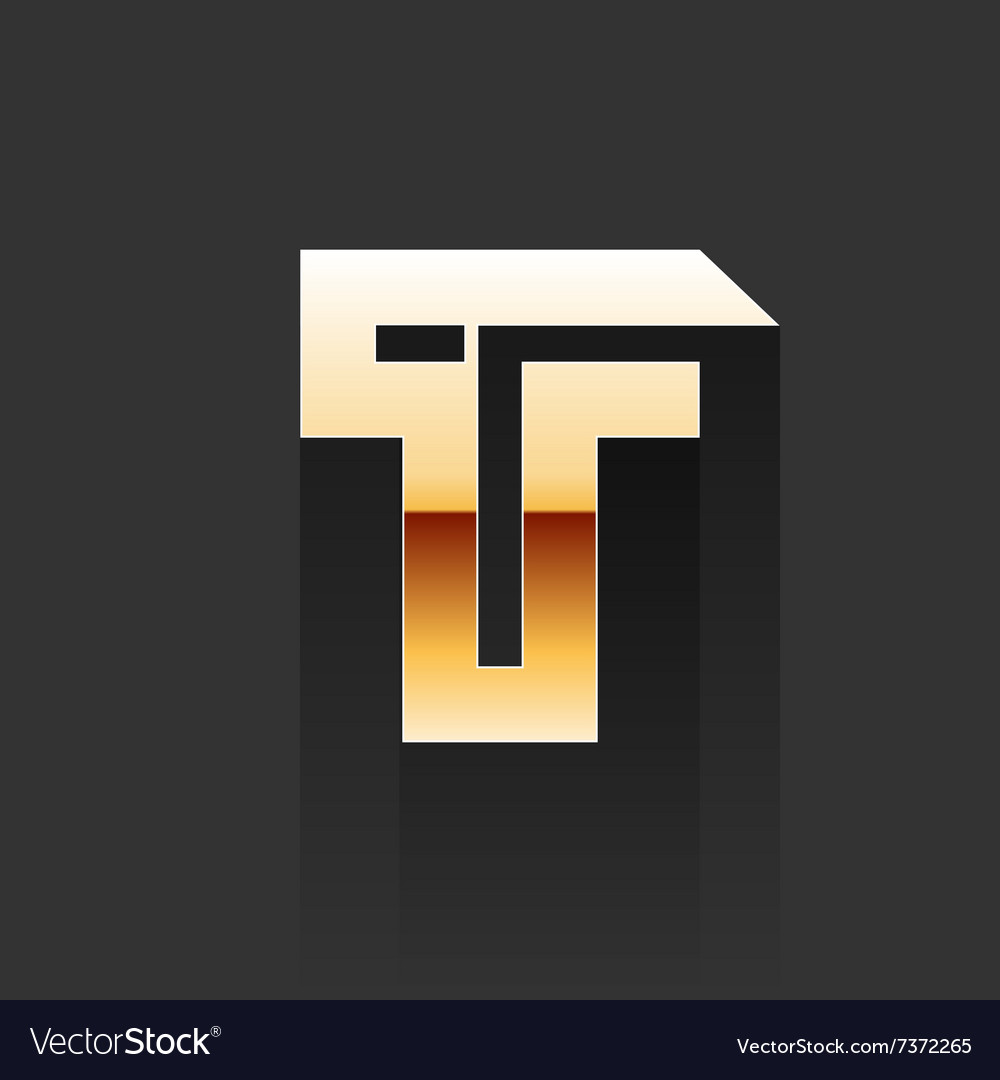 t shape logo