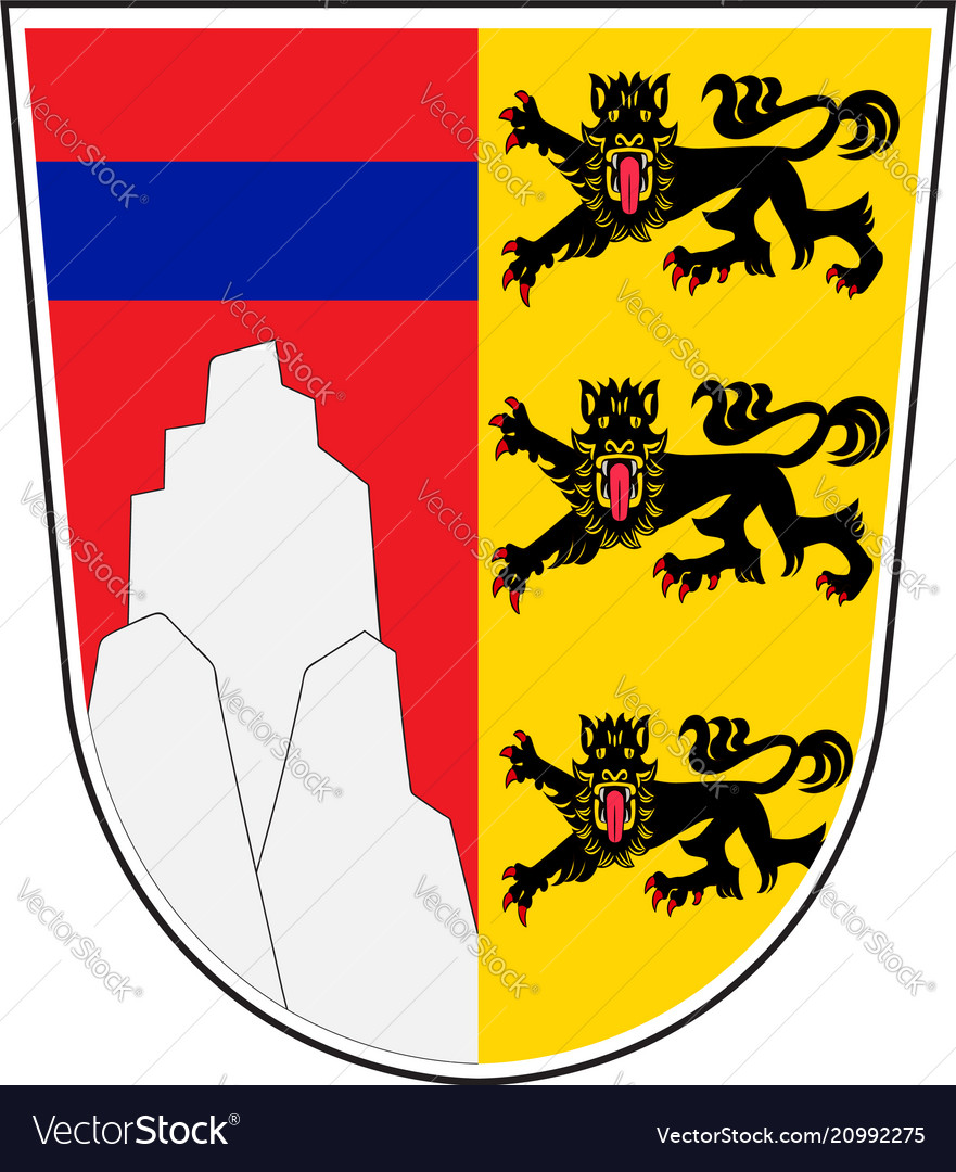 1x STICKER Fussen GERMANY COAT OF ARMS