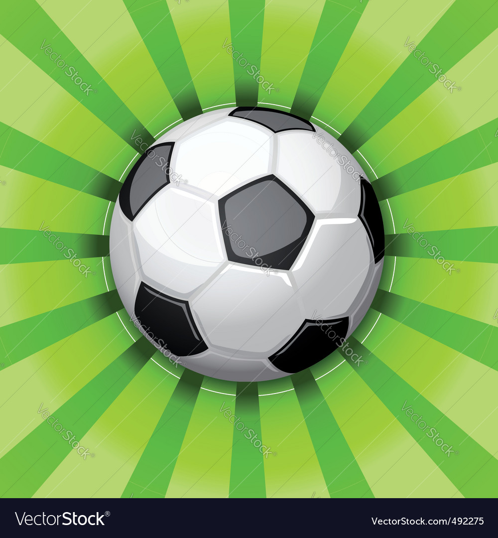 Soccer ball Royalty Free Vector Image - VectorStock