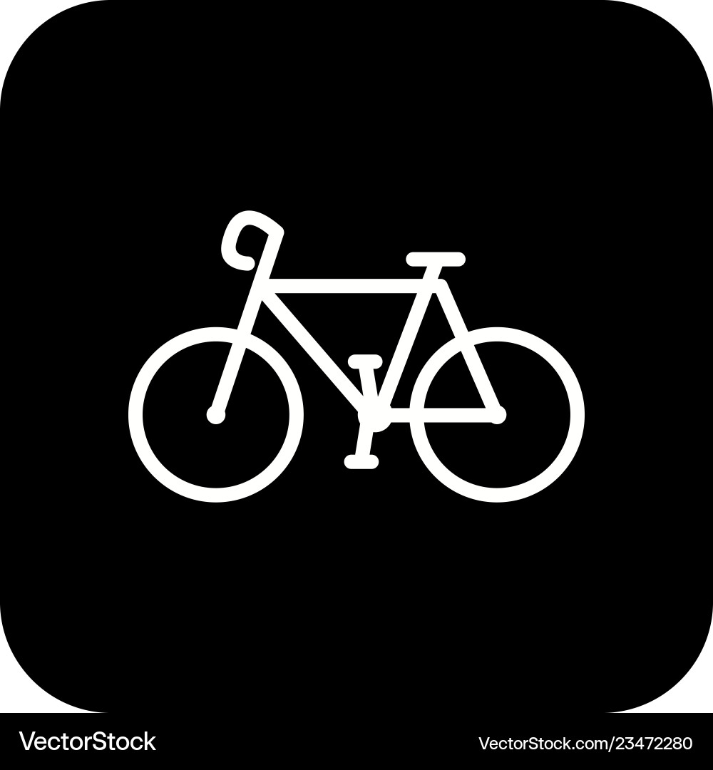 Bicycle icon Royalty Free Vector Image - VectorStock