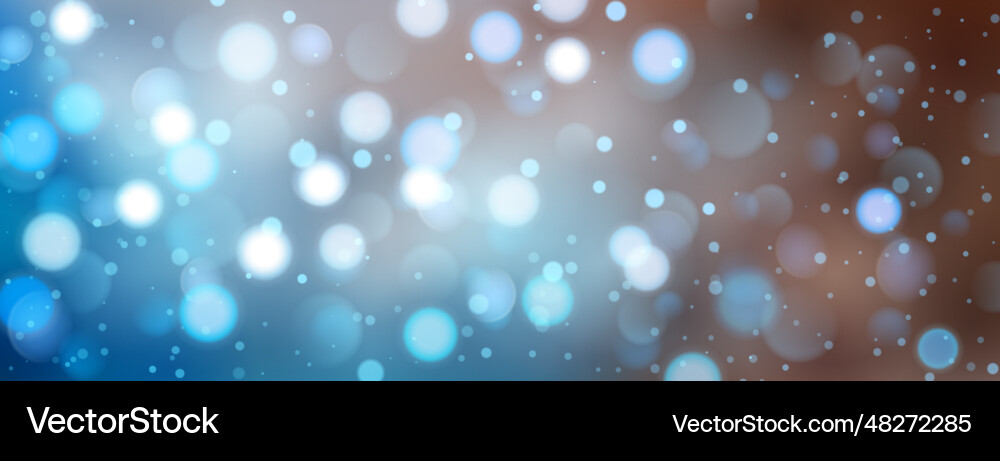Abstract background with bokeh effect Royalty Free Vector